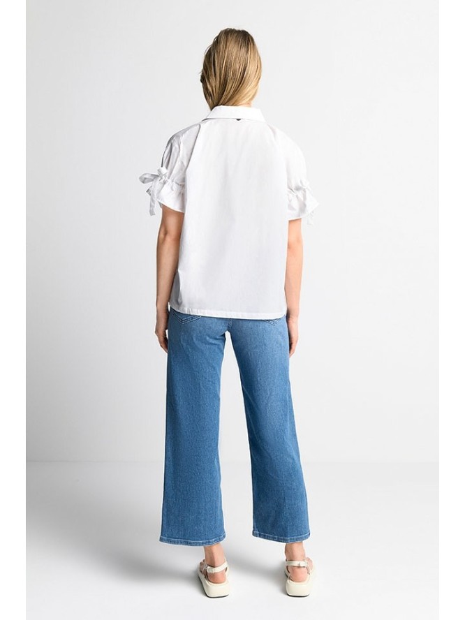 Rich & Royal Bluzka w kolorze białym rozmiar: 38