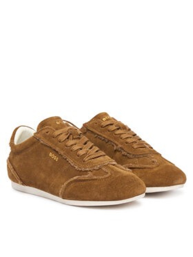 BOSS Sneakersy Solenne 50579059 Brązowy