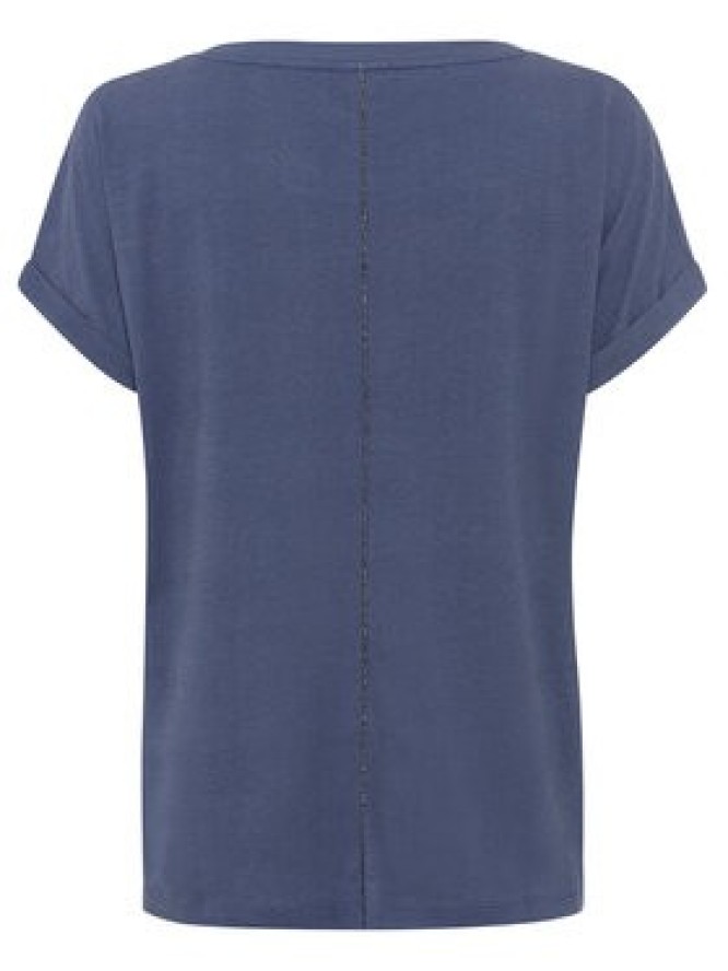 Olsen T-Shirt 11105088 Granatowy Regular Fit