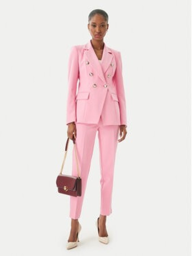 Maryley Marynarka 26EB139/43BB Różowy jasny Regular Fit