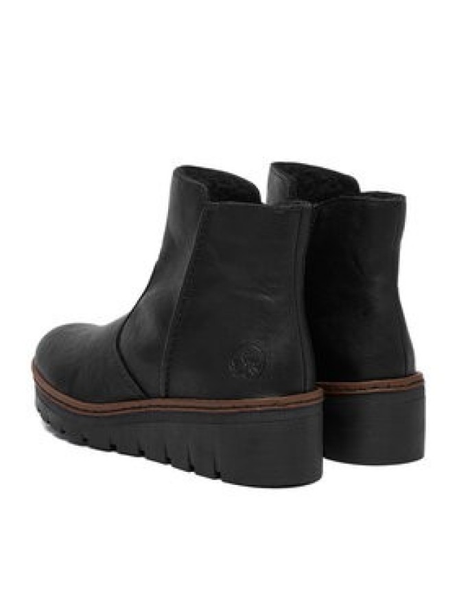 Rieker Botki CEO-X9165-00 Czarny