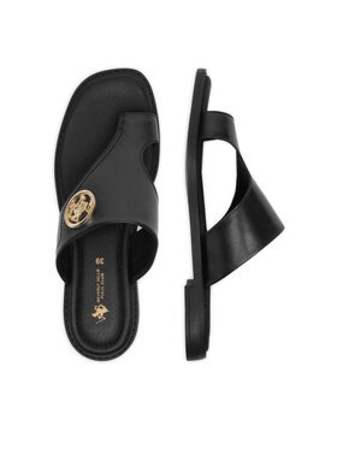 Beverly Hills Polo Club Klapki EO-WI16-ALYSHA-06 Czarny