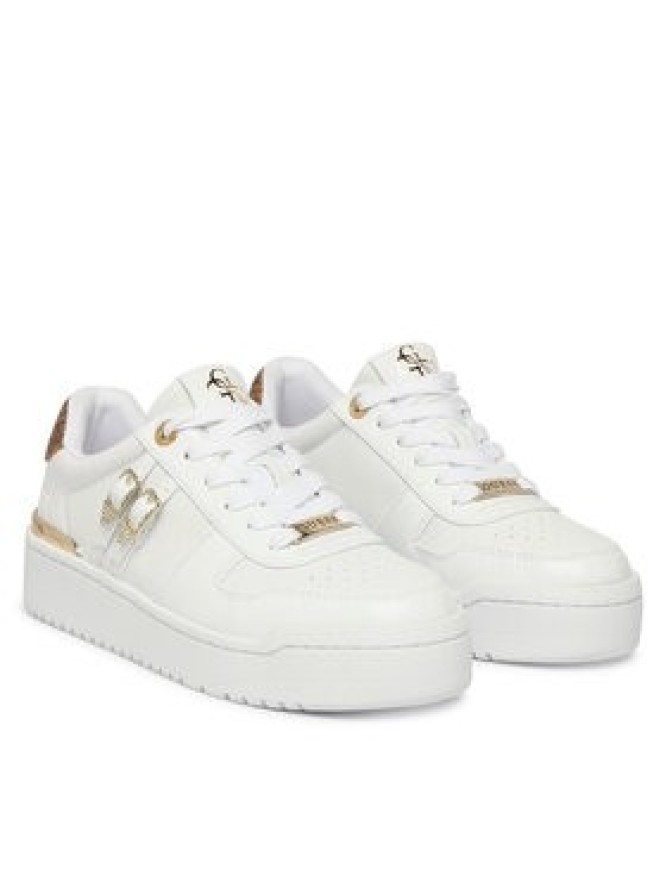 Guess Sneakersy FLFMAG ELE12 Biały