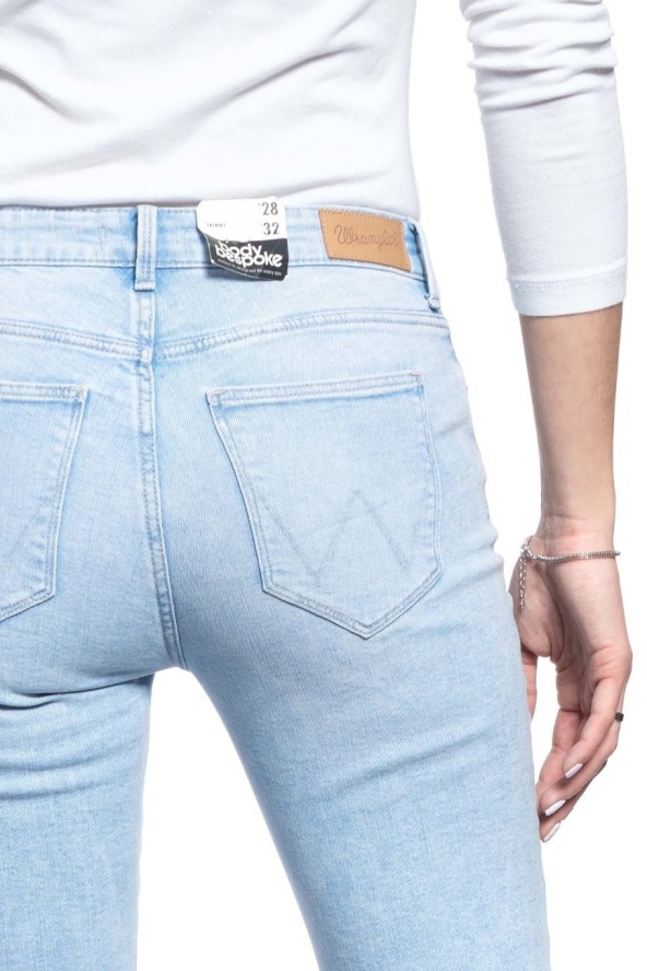 SPODNIE DAMSKIE WRANGLER SKINNY SOFT BREEZE W28MJG21S 112128462