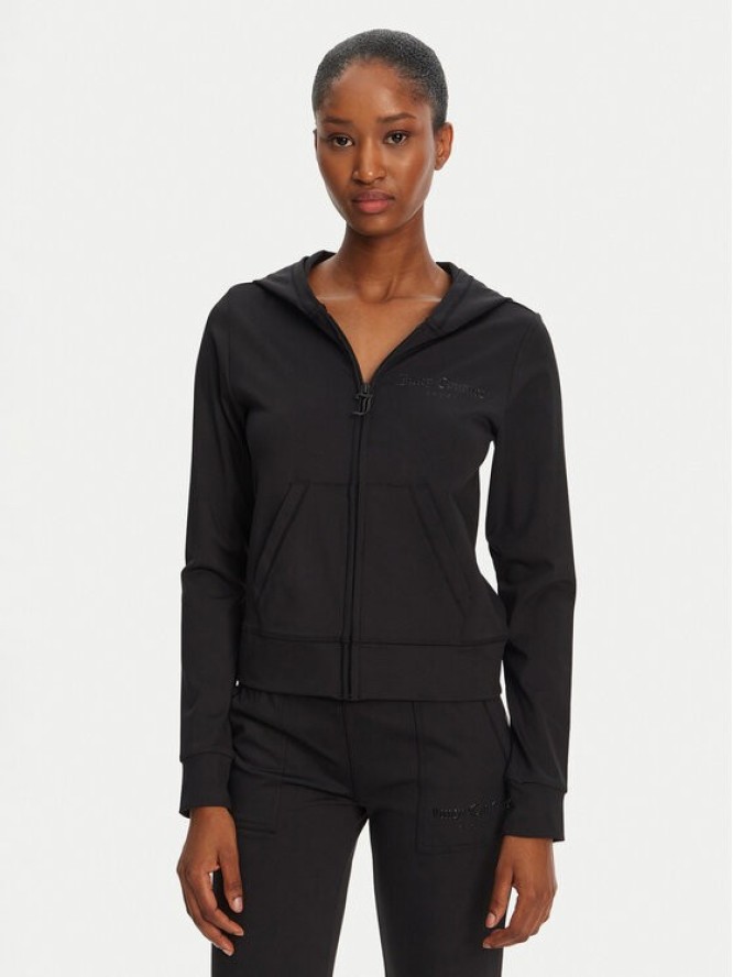 Juicy Couture Bluza Active JCSAS125401 Czarny Slim Fit