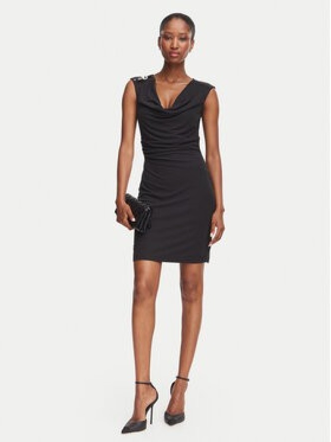 Guess Sukienka koktajlowa W6YK11 K4357 Czarny Slim Fit