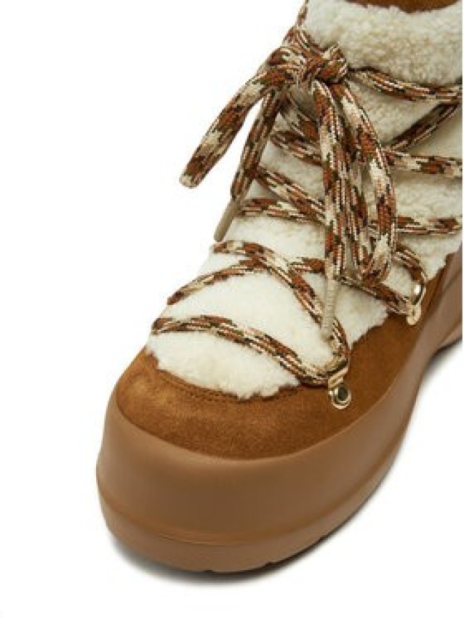Moon Boot Śniegowce Luna Boot Shearling 80D2480020 Brązowy