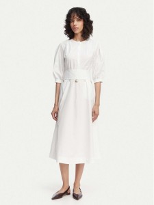 Marella Sukienka codzienna Stecca 2613221192 Biały Regular Fit