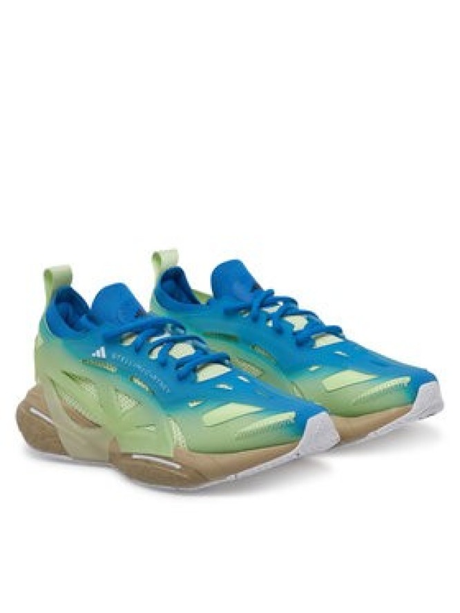 adidas by Stella McCartney Buty do biegania Solarglide Allover Print JS0267 Granatowy