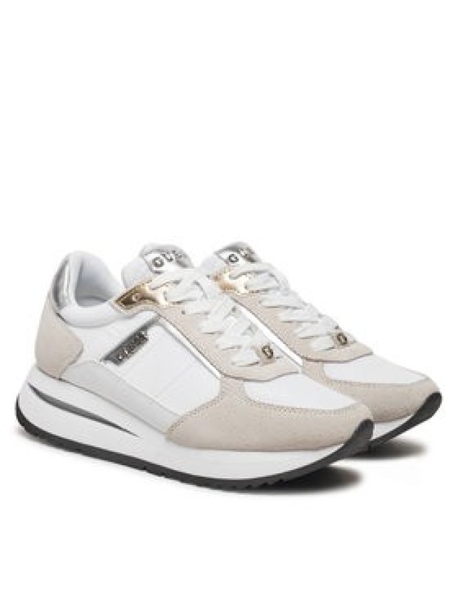 Guess Sneakersy FLPEGY FAB12 Biały
