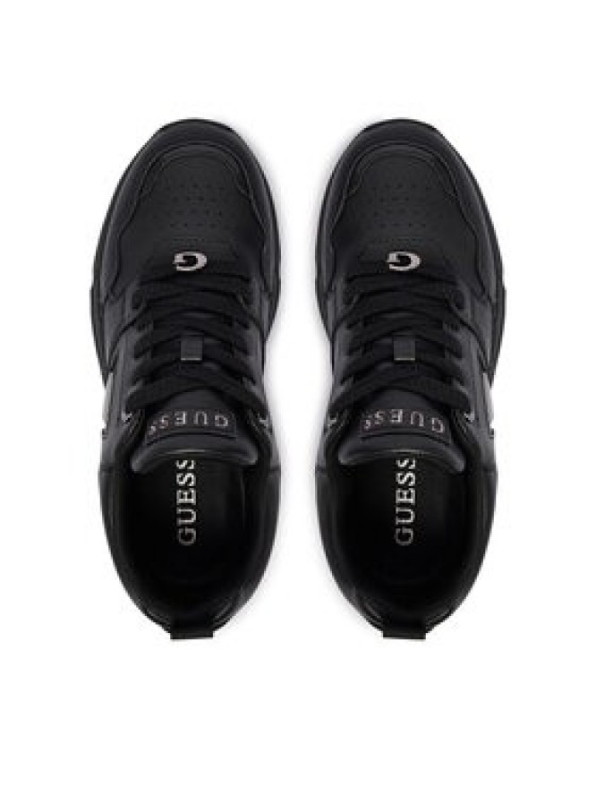 Guess Sneakersy FLFHEL ELE12 Czarny