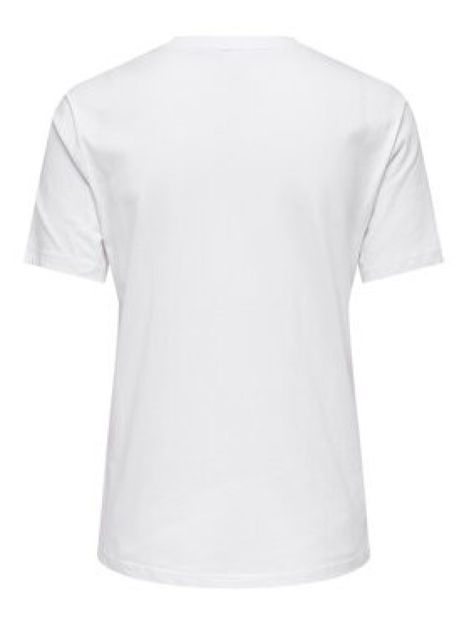 ONLY T-Shirt Kita 15367568 Biały Regular Fit