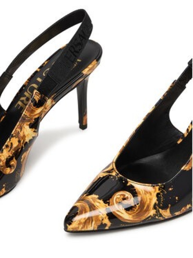 Versace Jeans Couture Szpilki 80VA3S52 ZS366 G89 Czarny