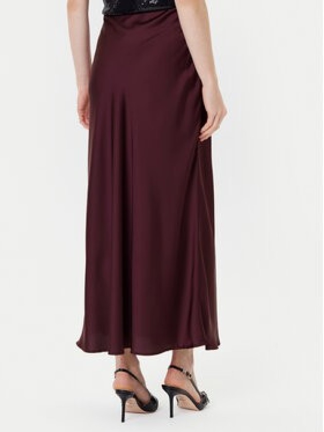 Guess Spódnica midi W5YD55 WF1T2 Bordowy Regular Fit