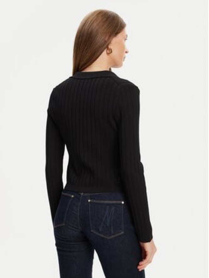 Guess Kardigan W5YR11 Z0130 Czarny Regular Fit