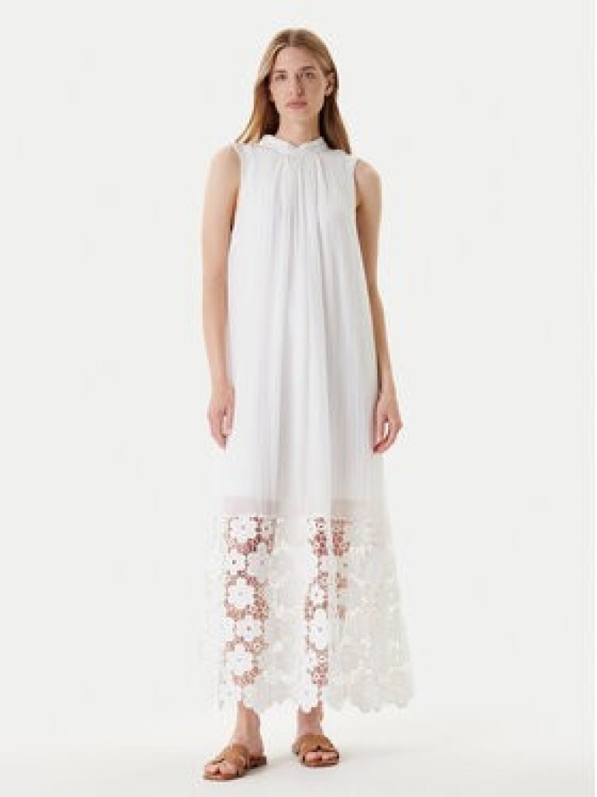 YAS Sukienka letnia Twigsy 26037703 Biały Relaxed Fit