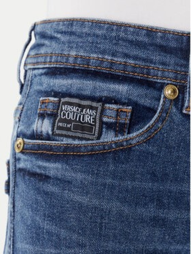 Versace Jeans Couture Jeansy 79HAB581 CDWAC Granatowy Regular Fit