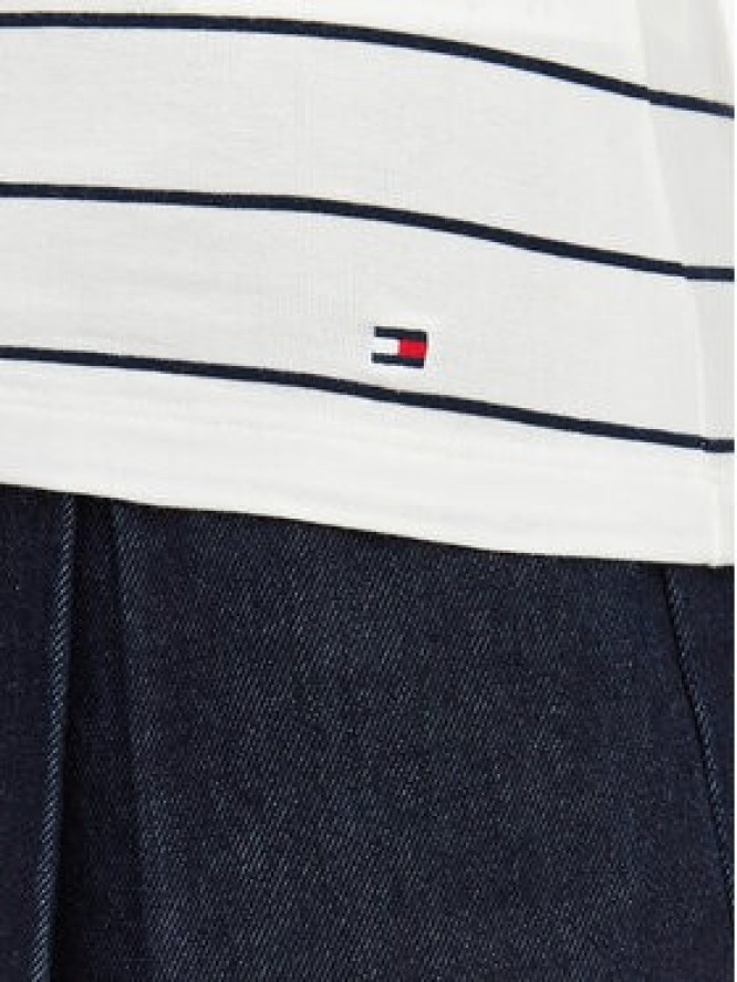 Tommy Hilfiger Top Classic WW0WW50947 Biały Regular Fit
