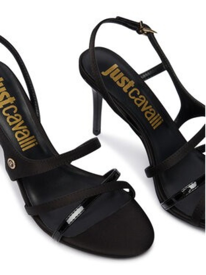 Just Cavalli Sandały 80RA3S27 ZSE44 Czarny