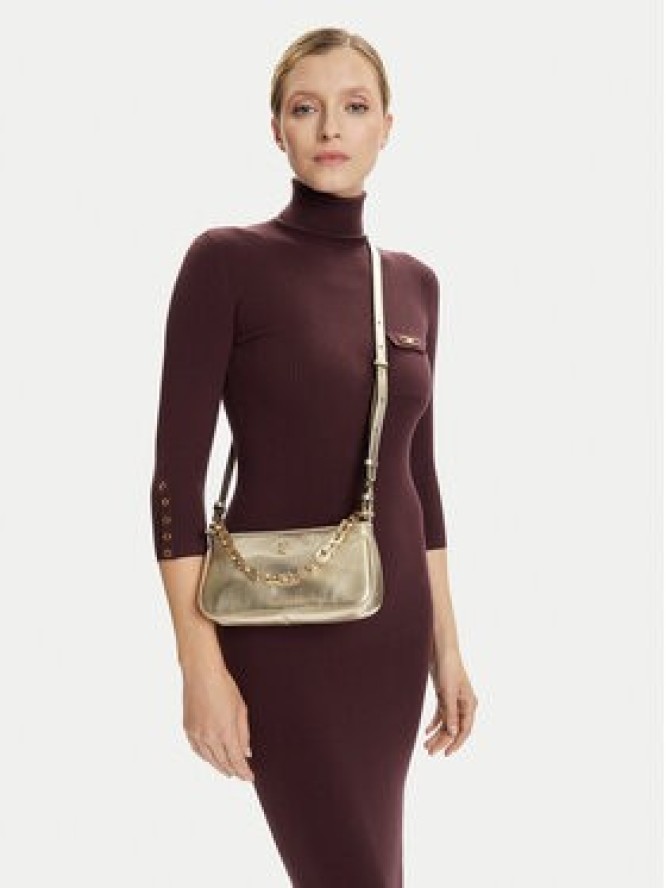 PINKO Torebka Half Moon Baguette Mini AI 25-26 PLTT 105069 A2O9 Złoty