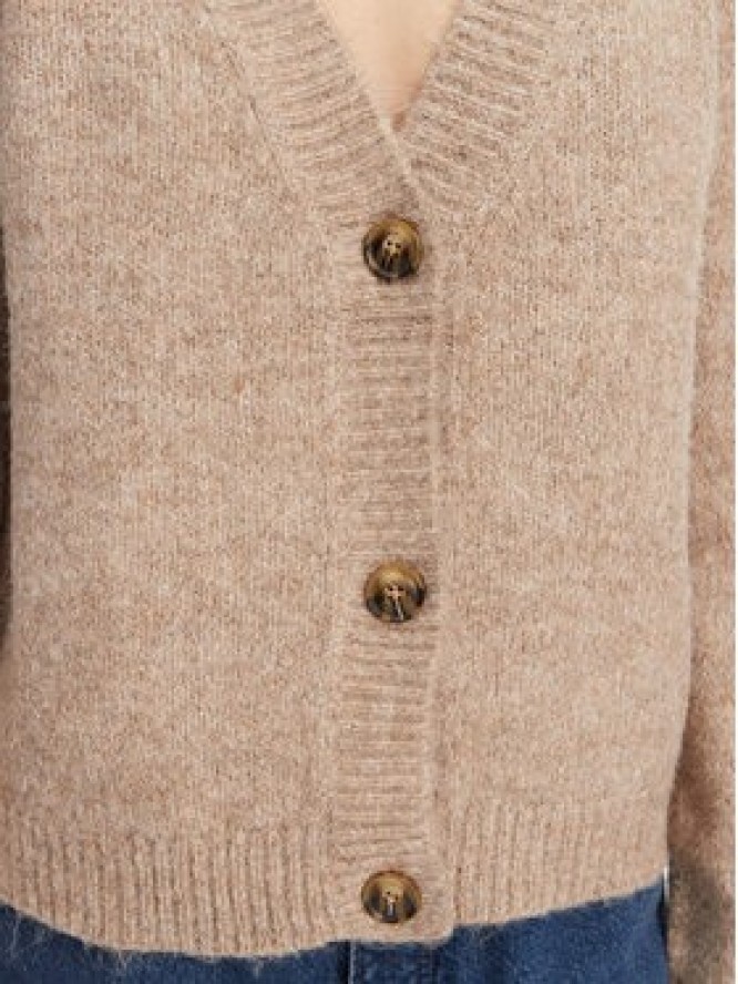 ONLY Kardigan Zoey 15332549 Beżowy Regular Fit