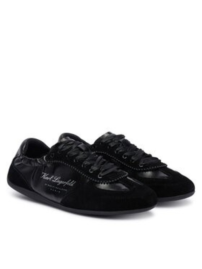 KARL LAGERFELD Sneakersy KL66125A Czarny