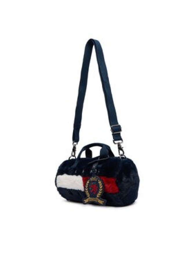 Tommy Jeans Torebka Tjw Archive Fur Micro Duffle AW0AW19080 Granatowy