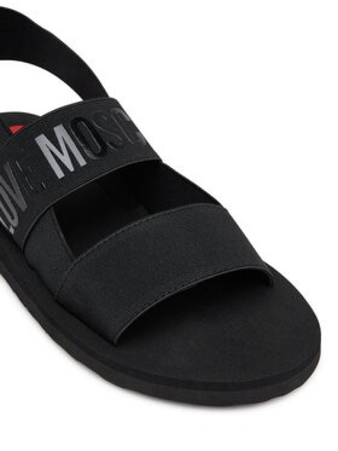 LOVE MOSCHINO Sandały JA16033G0MJN7000 Czarny