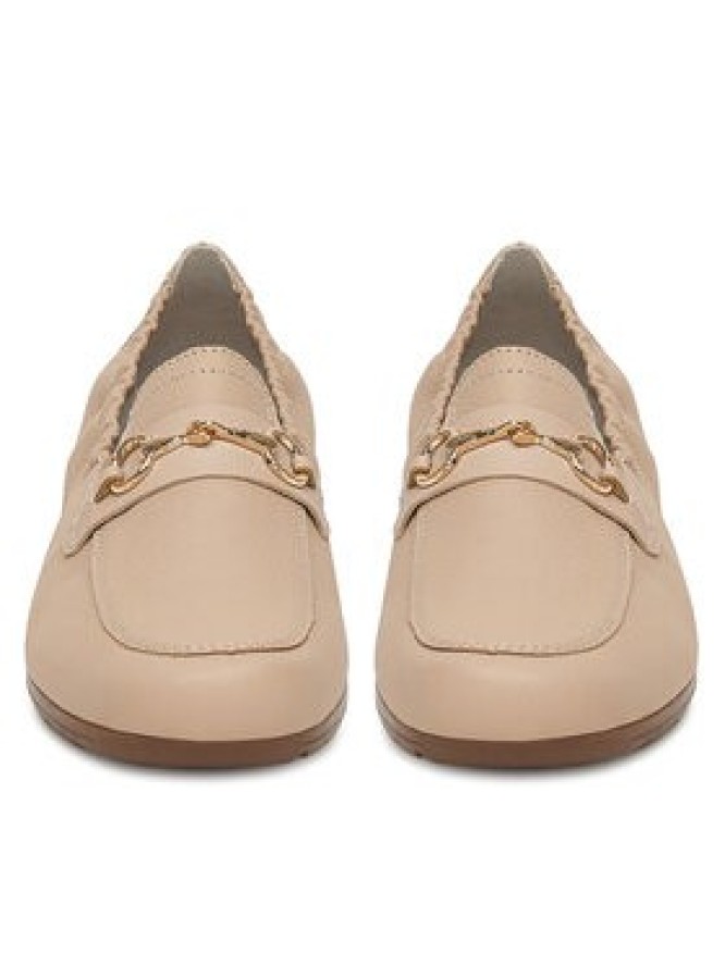 Rieker Mokasyny L9354-60 Beżowy