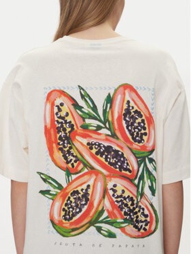 Vero Moda T-Shirt Taz Hailey 10337839 Biały Regular Fit