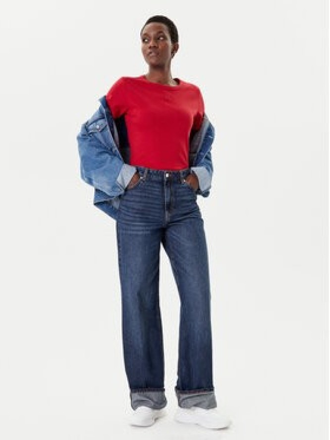 HUGO T-Shirt Deloris 50512002 Czerwony Regular Fit