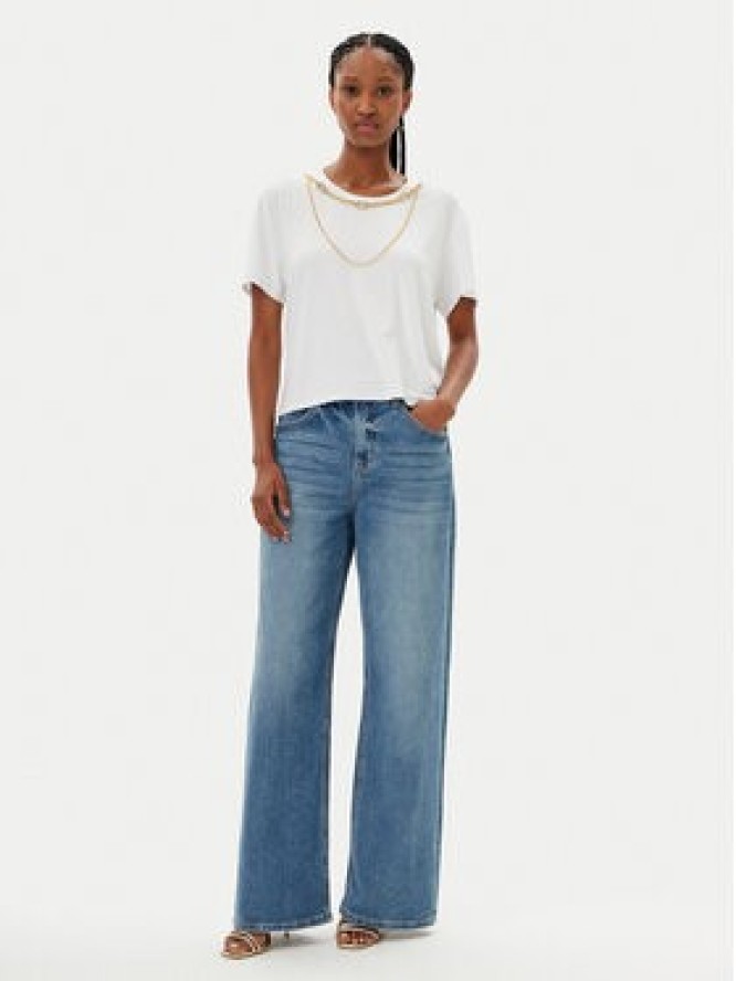 MET T-Shirt M10 262TP Biały Regular Fit