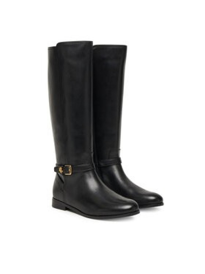 LAUREN RALPH LAUREN Oficerki Brooke Tll 2 Bo Tal 802967769001 Czarny