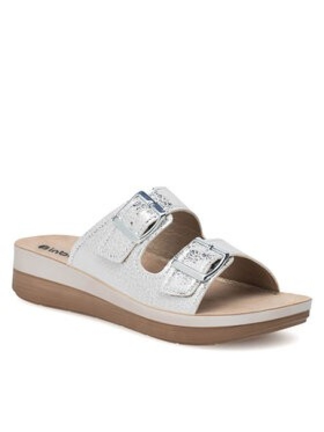 Inblu Klapki FT020400 Srebrny