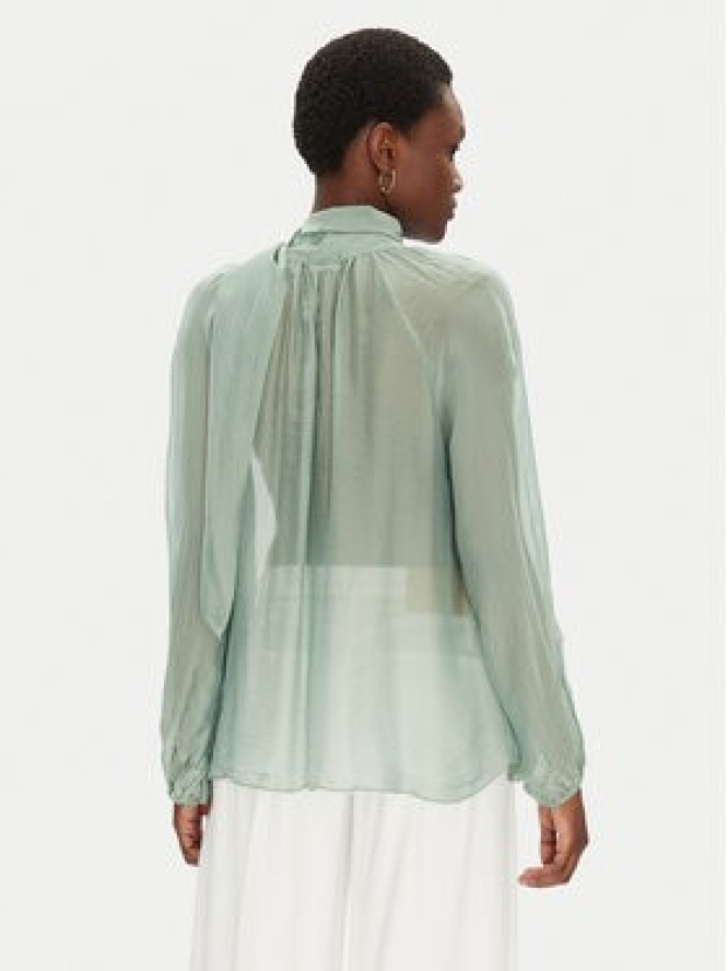 Dixie Bluzka C207W022A Zielony Regular Fit