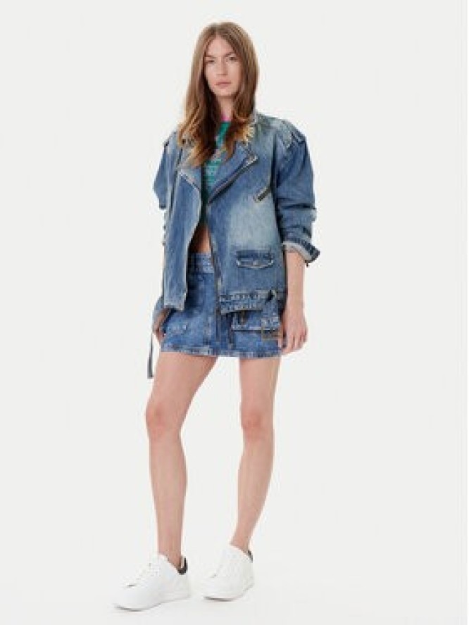 Guess Kurtka jeansowa W5YN70 D4XYZ Niebieski Regular Fit