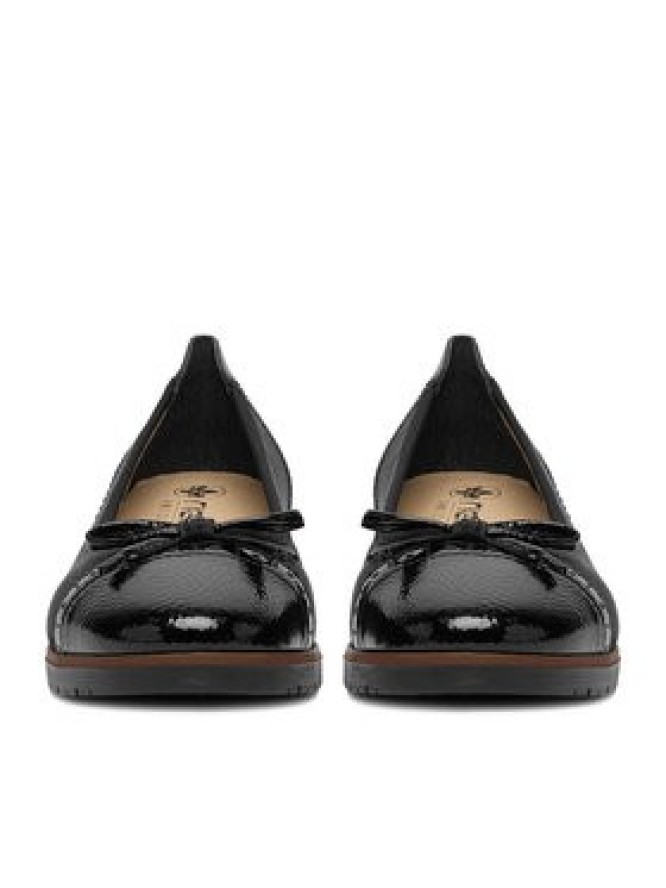 Rieker Baleriny 45358-00 Czarny