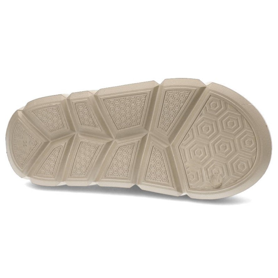 Beżowe Klapki Big Star Wodoodporne Buty Damskie