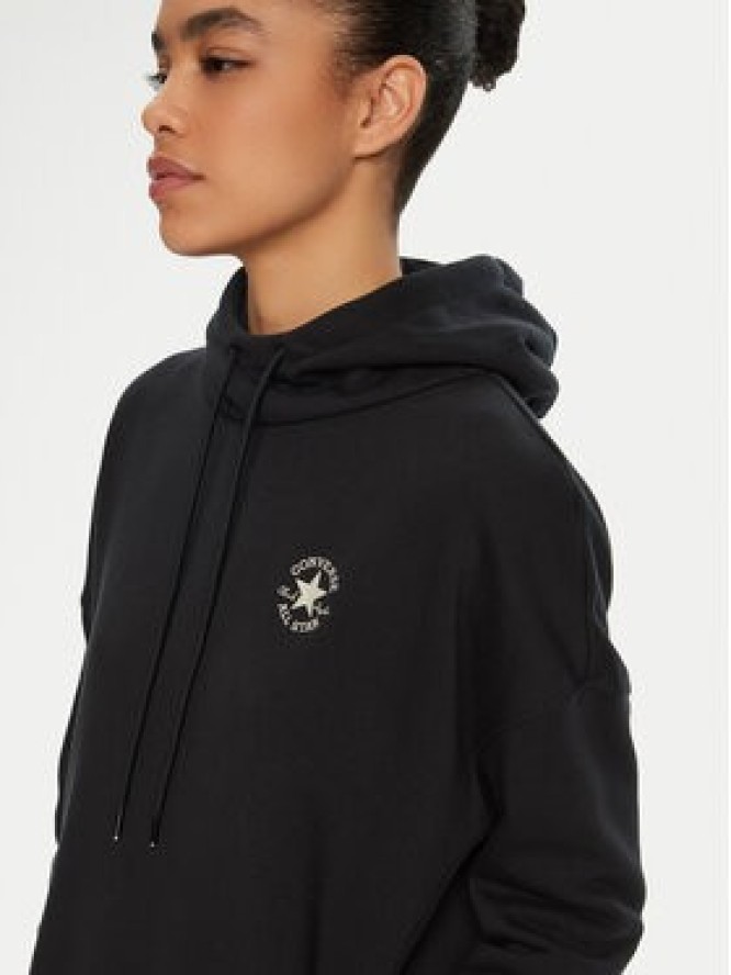 Converse Sukienka codzienna 10027071-A01 Czarny Loose Fit