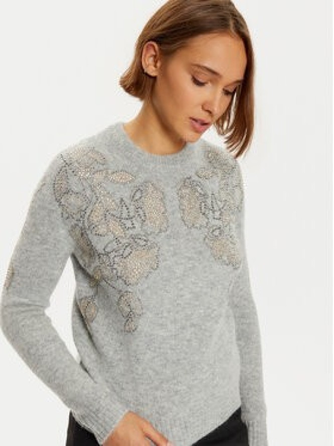 Marciano Guess Sweter 4BGR44 5786Z Szary Regular Fit