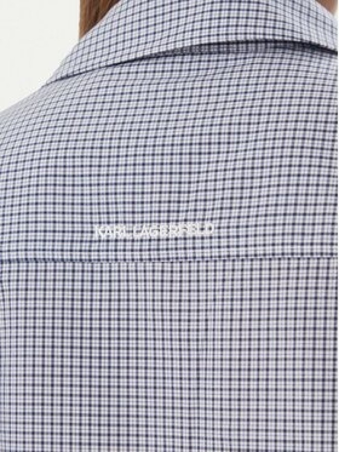 KARL LAGERFELD Koszula B4W11008 Biały Regular Fit