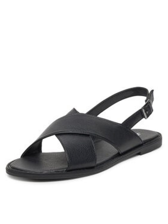 JENNY Sandały WS5551-10 Czarny