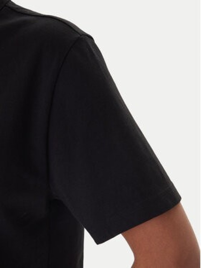 Tommy Jeans T-Shirt Badge DW0DW22202 Czarny Boxy Fit