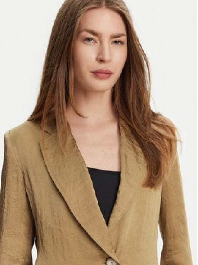 Marella Marynarka Selz 2513041085 Beżowy Regular Fit