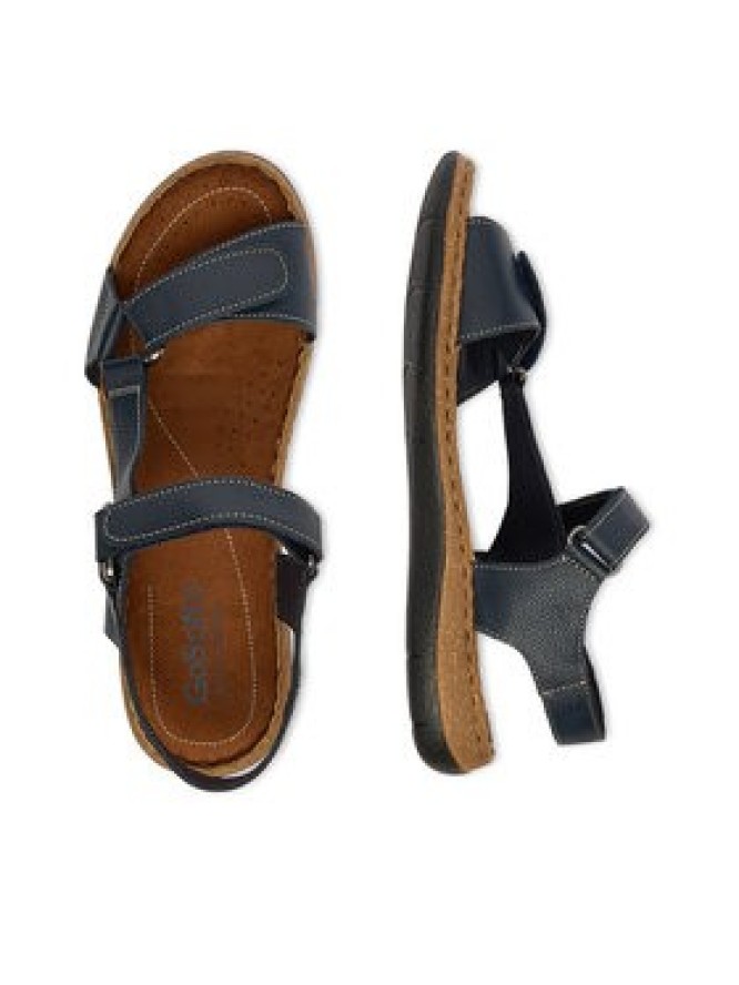 Go Soft Sandały CEO-WI23-4773-05 Granatowy