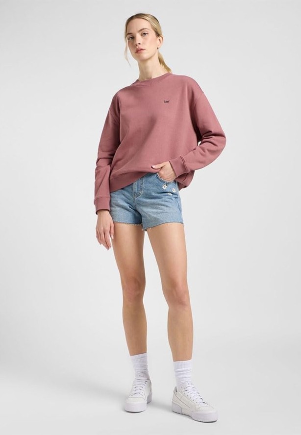 DAMSKA BLUZA LEE RAGLAN CREW SWS HENNA 112363837