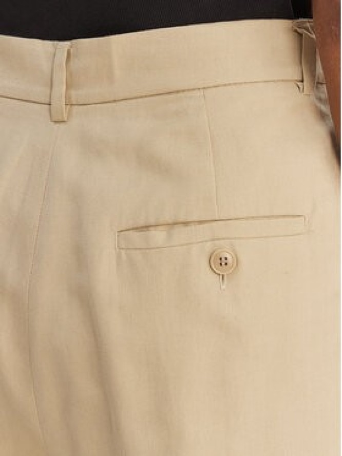 Weekend Max Mara Bermudy Ecuba 2615141022 Beżowy Loose Fit