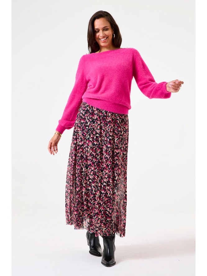 Garcia Spódnica w kolorze różowo-czarnym rozmiar: M