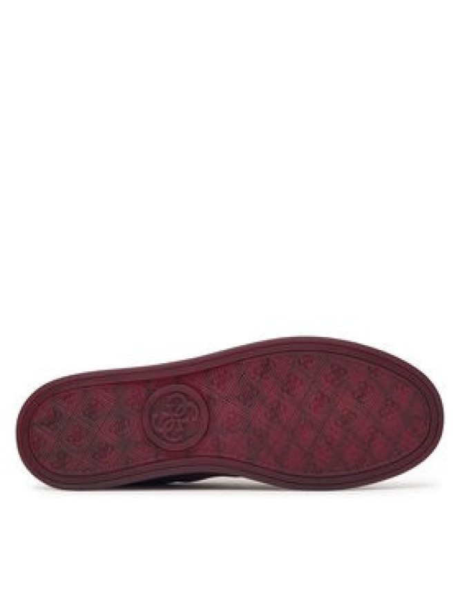 Guess Sneakersy FLFJAR FAL12 Bordowy