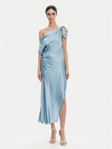 PINKO Sukienka koktajlowa 104986 A2GZ Błękitny Regular Fit